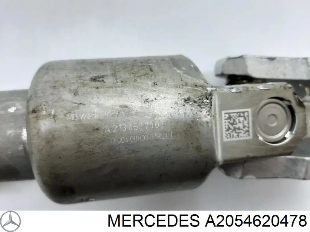 Wał kolumny kierowniczej dolny Mercedes A2054620478 cena, od 139,61 USD