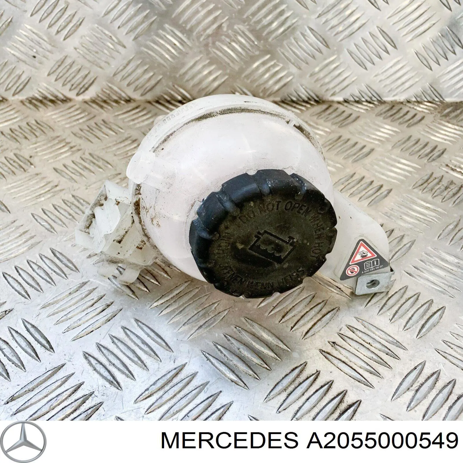 A2055000549 Mercedes Zbiornik rozwijany układu chłodzenia inwertera