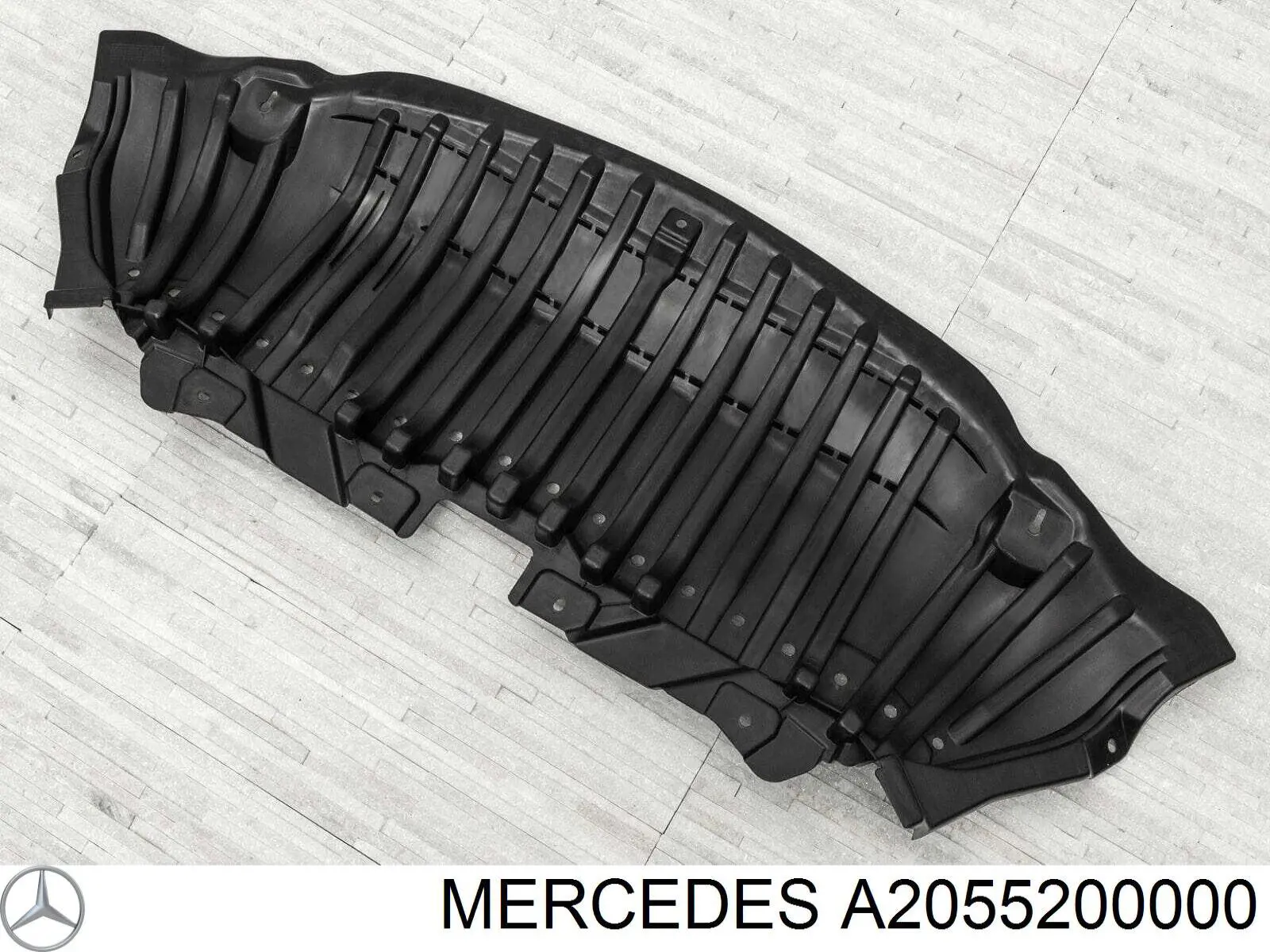 Do koszyka A2055200000 Mercedes Osłona silnika przednia