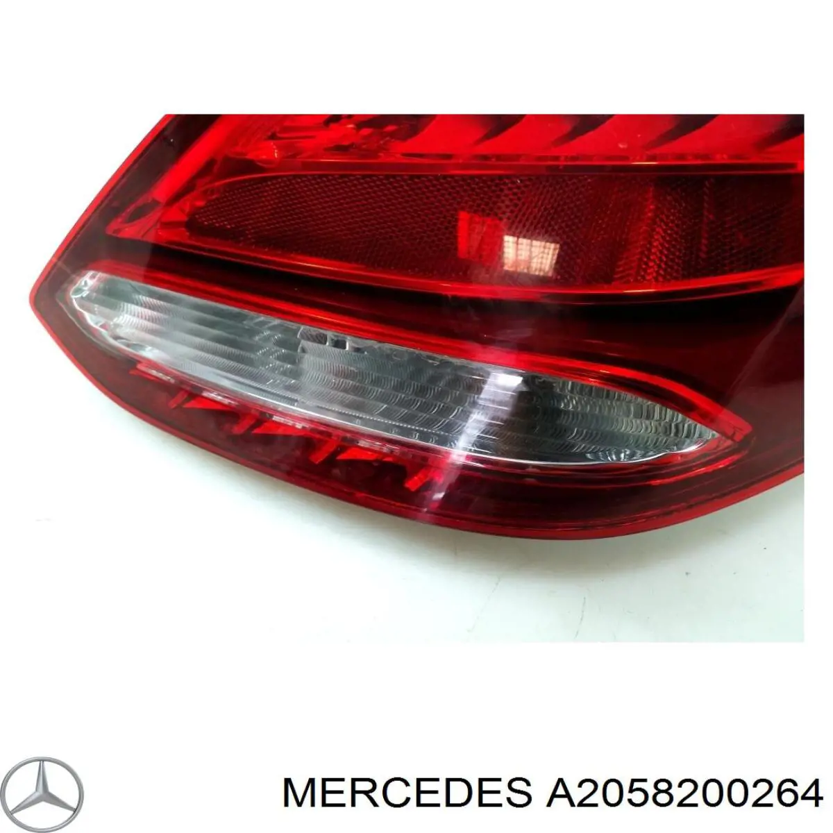 Lampa zespolona tylna prawa Mercedes A2058200264 cena, od 131,76 USD