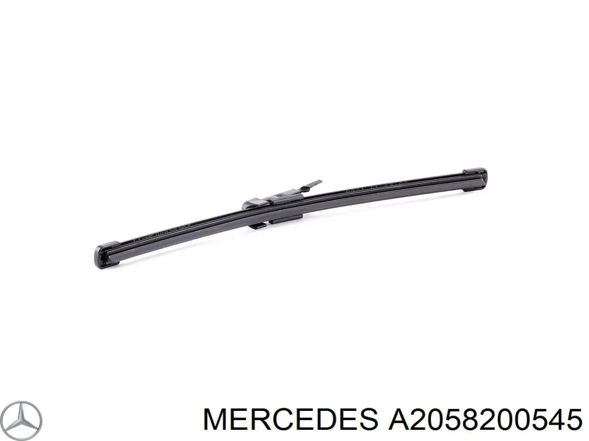 Pióro wycieraczki szyby tylnej Mercedes A2058200545 cena, od 11,42 USD