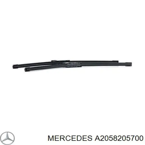 A2058205700 Mercedes Pióro wycieraczki szyby przedniej, zestaw (2 szt.)