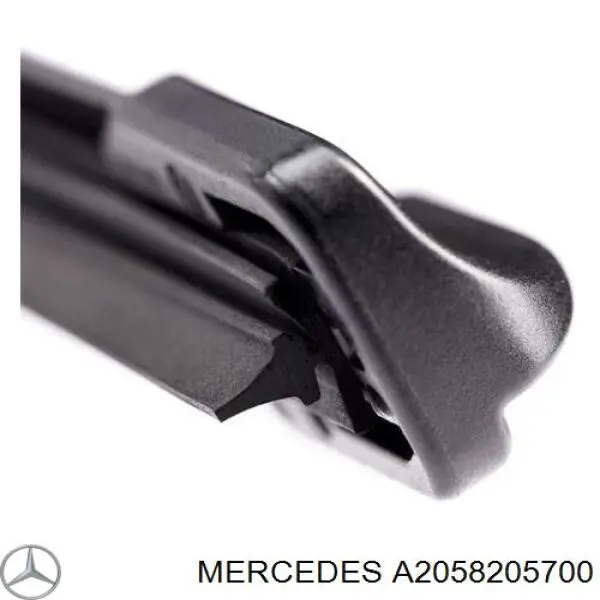 Do koszyka A2058205700 Mercedes Pióro wycieraczki szyby przedniej, zestaw (2 szt.)