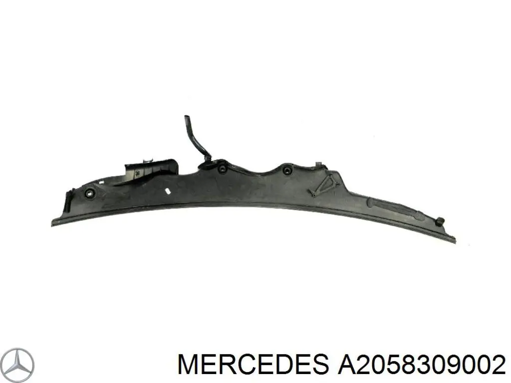 A2058309002 Mercedes Podszybie szyby czołowej