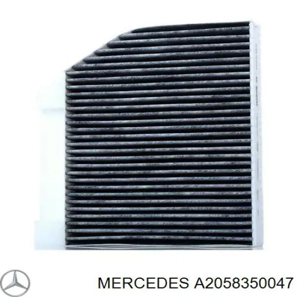 Filtr kabiny Mercedes A2058350047 cena, od 13,62 USD
