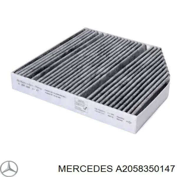 Filtr kabiny Mercedes A2058350147 cena, od 22,28 USD
