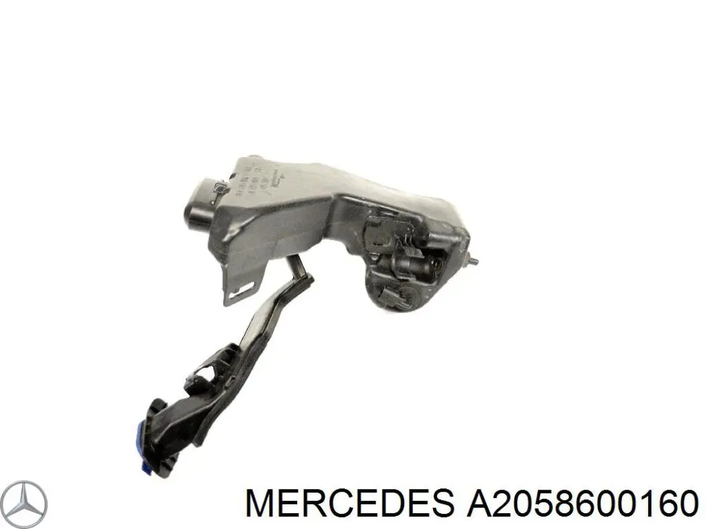 Wlew zbiornika spryskiwaczy Mercedes A2058600160