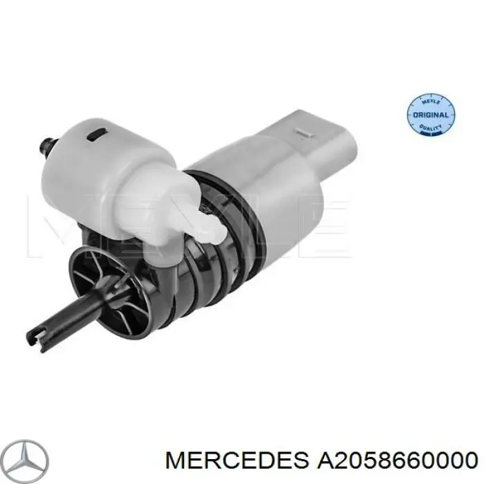 Pompka spryskiwacza szyby przedniej Mercedes A2058660000 cena, od 15,78 USD