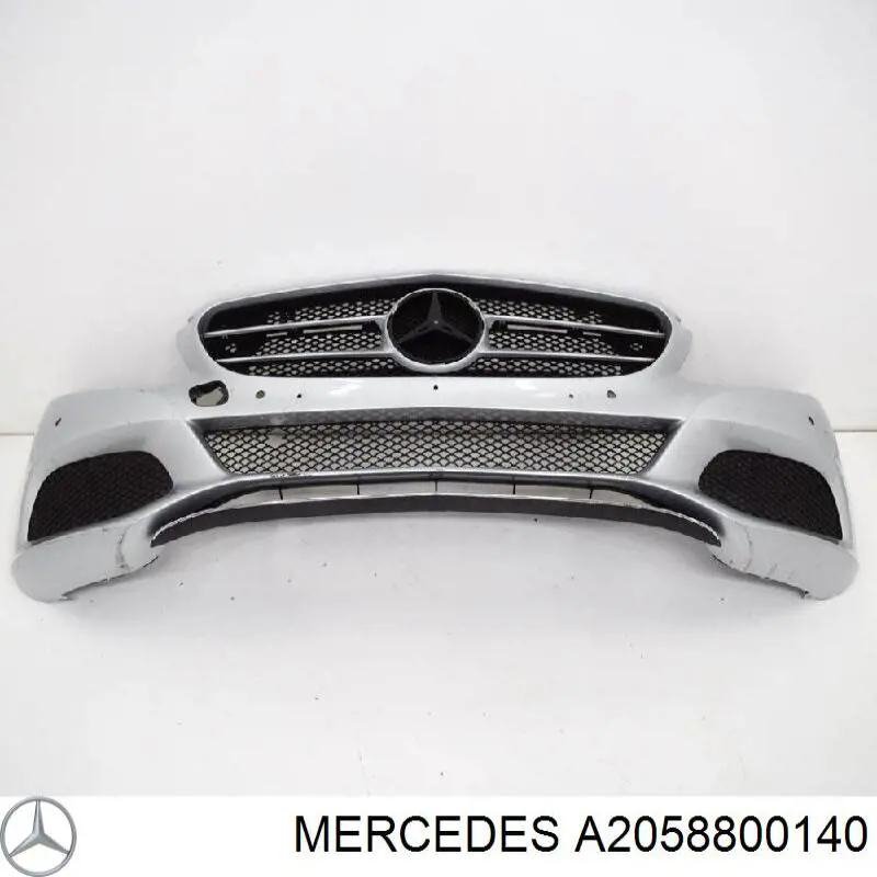 A2058800140 Mercedes Zderzak przedni