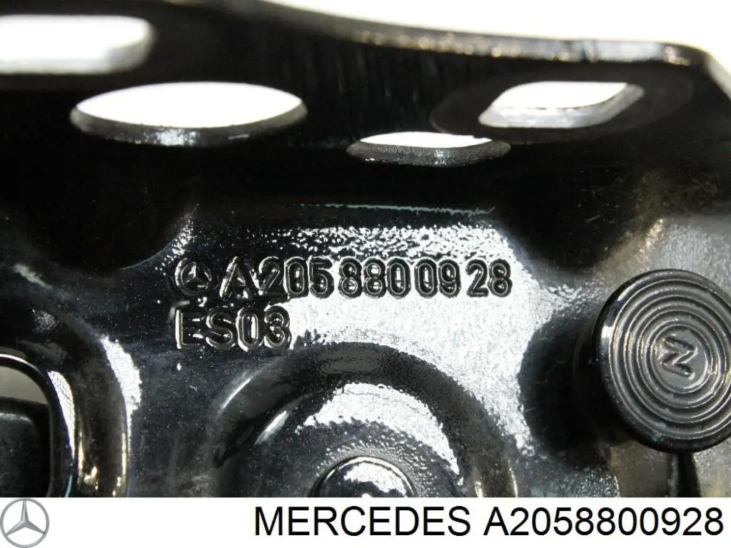 Do koszyka A2058800928 Mercedes Zawias maski prawy