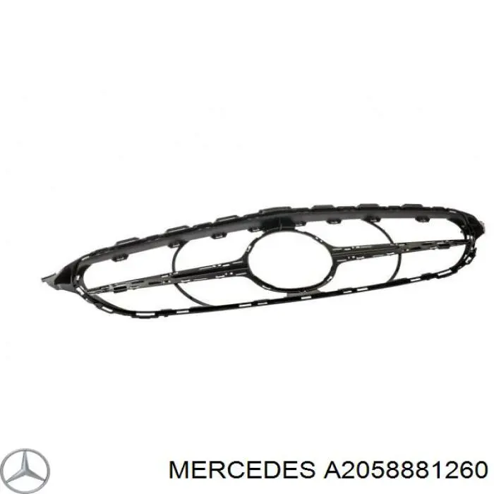 A2058881260 Mercedes Atrapa chłodnicy