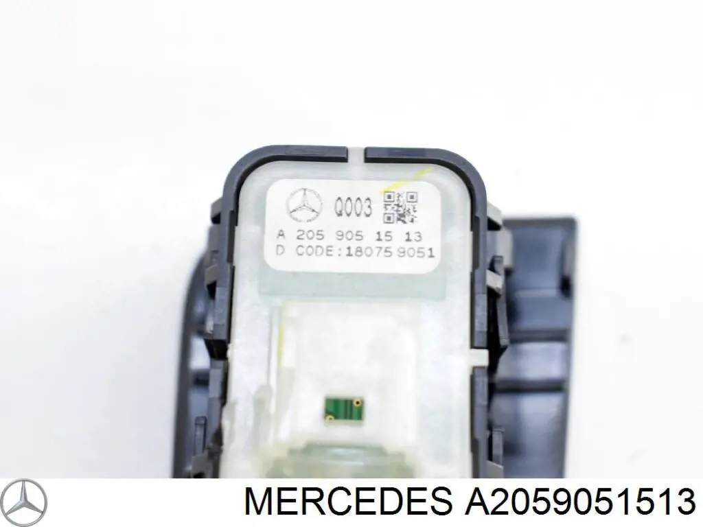 Panel przyciskowy sterowania podnośnikiem szyby przedni prawy Mercedes A2059051513 cena, od 45,97 USD