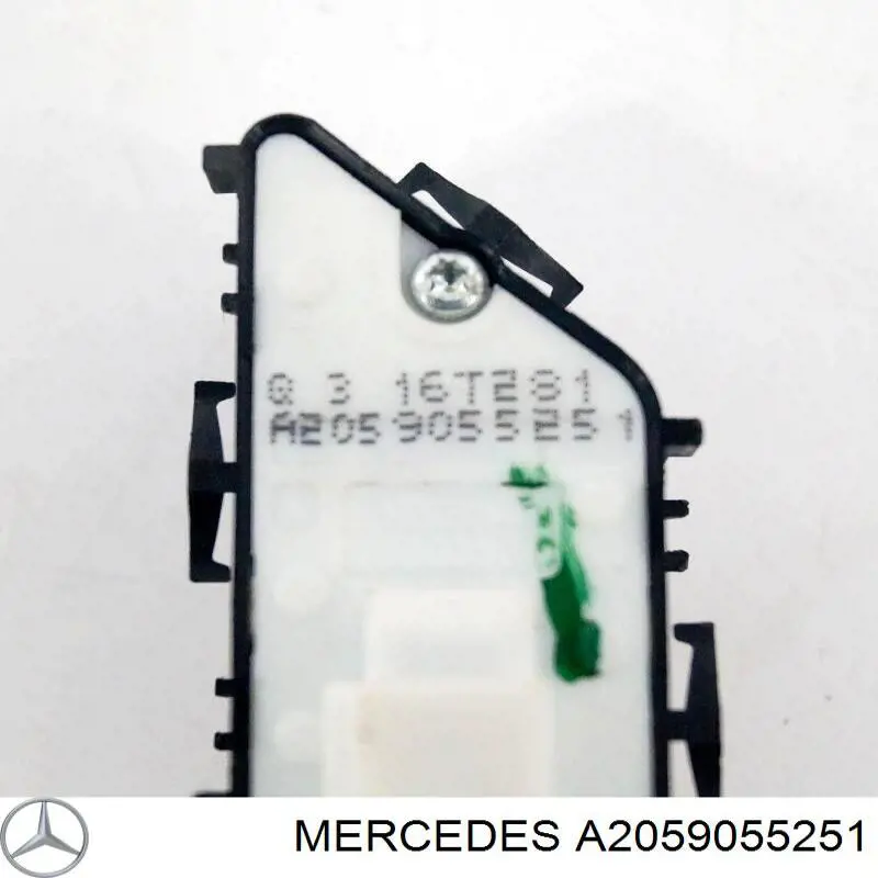 Do koszyka A2059055251 Mercedes Wyłącznik zamka centralnego