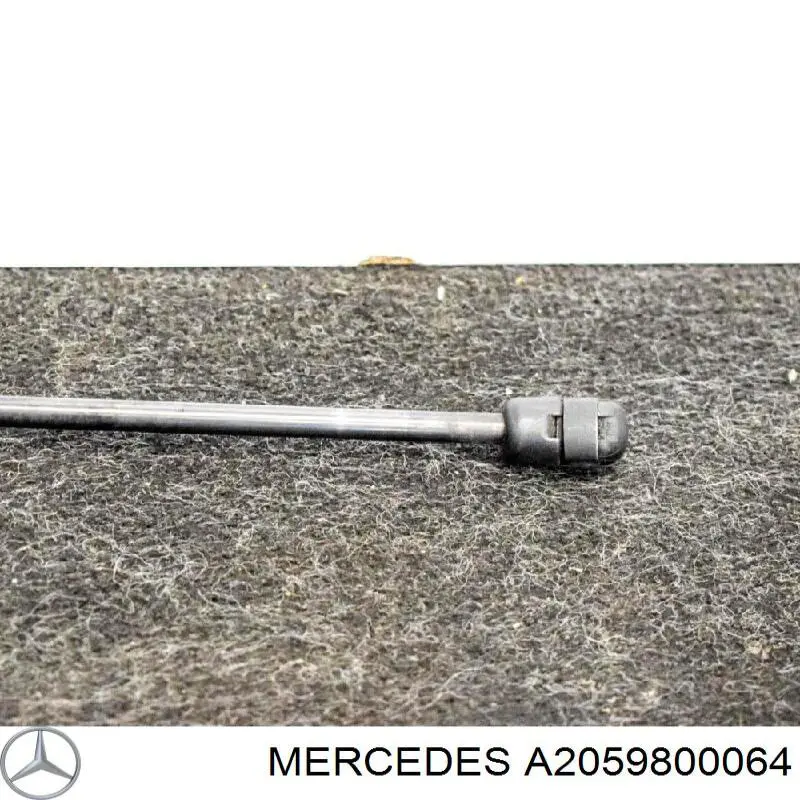 Do koszyka A2059800064 Mercedes Amortyzator maski lewy = siłownik maski lewy
