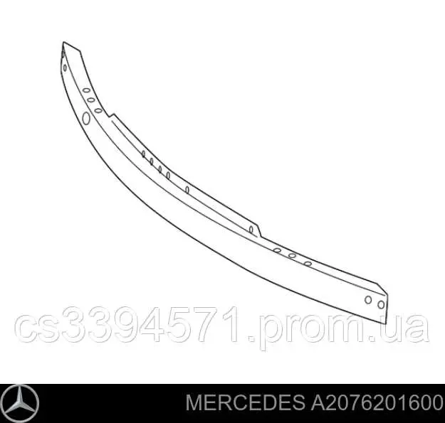 A2076201600 Mercedes Wzmocnienie zderzaka przedniego