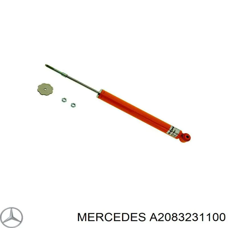 A2083231100 Mercedes amortyzator przedni