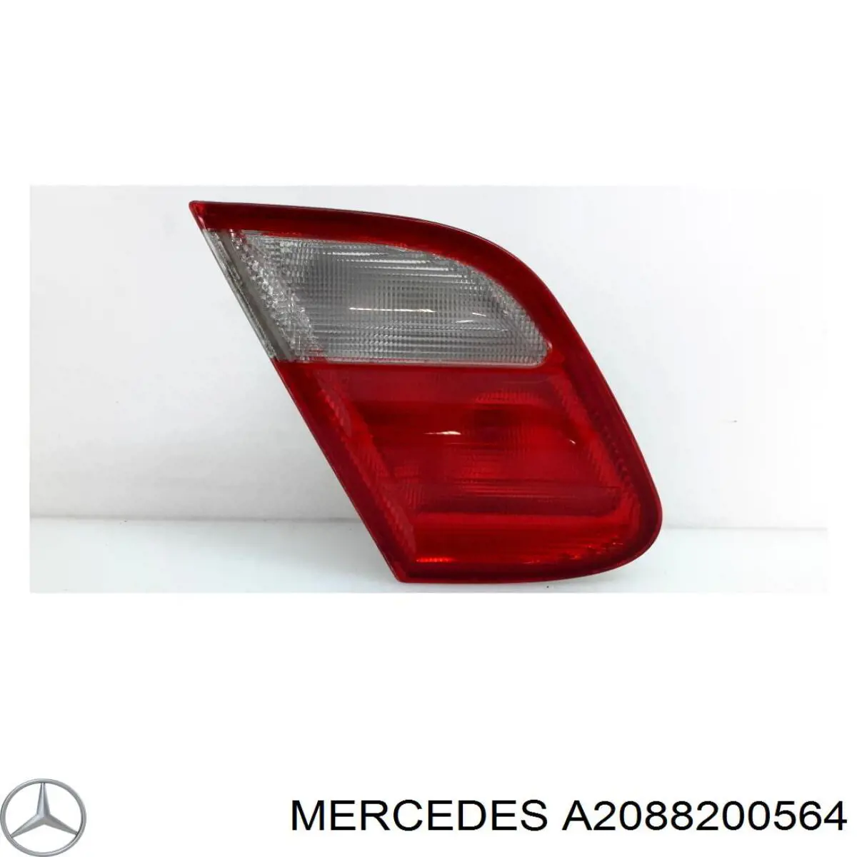 Lampa zespolona tylna lewa wewnętrzna do Mercedes CLK (C208)