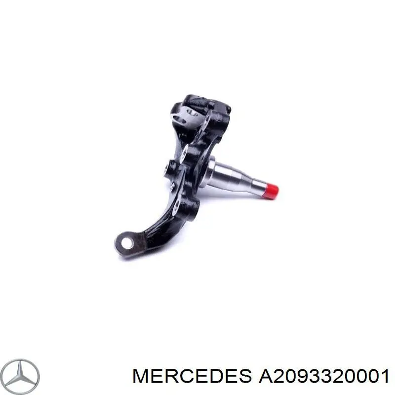Czop (zwrotnica) przedni lewy Mercedes A2093320001 cena, od 88,53 USD