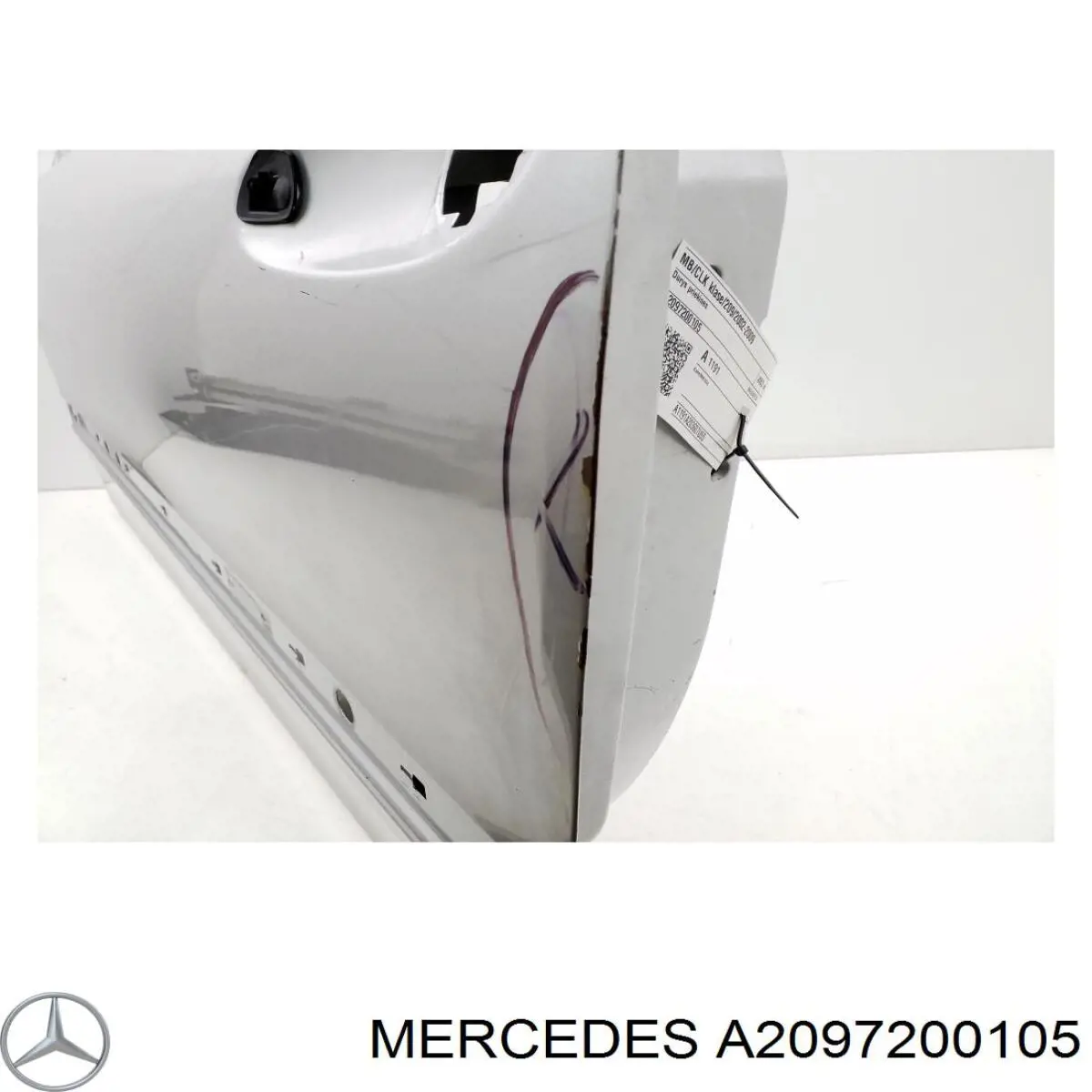  Drzwi przednie lewe Mercedes CLK 