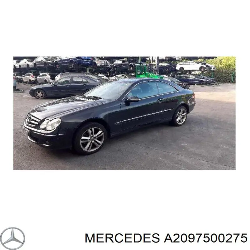  Klapa bagażnika Mercedes CLK 