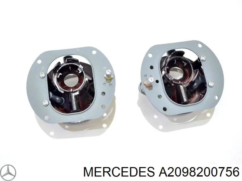 Do koszyka A2098200756 Mercedes Lampa przeciwmgielna lewa
