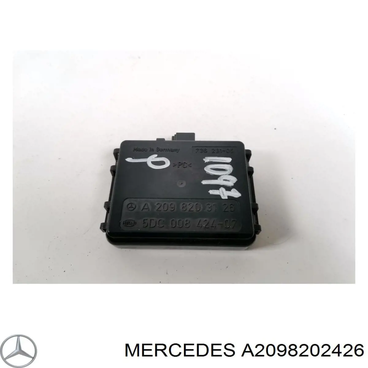 Czujnik deszczu Mercedes A2098202426 cena, od 76,92 USD