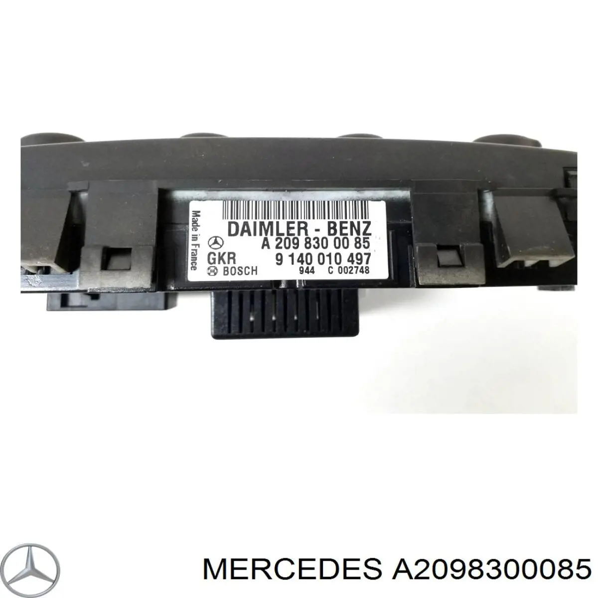 Sterownik trybów ogrzewania/klimatyzacji Mercedes CLK coupe (C209) (2002 - 2009) cena, od  