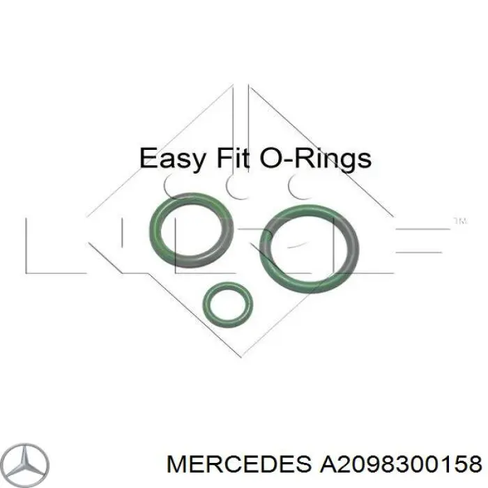 Parownik klimatyzacji Mercedes A2098300158 cena, od 94,68 USD