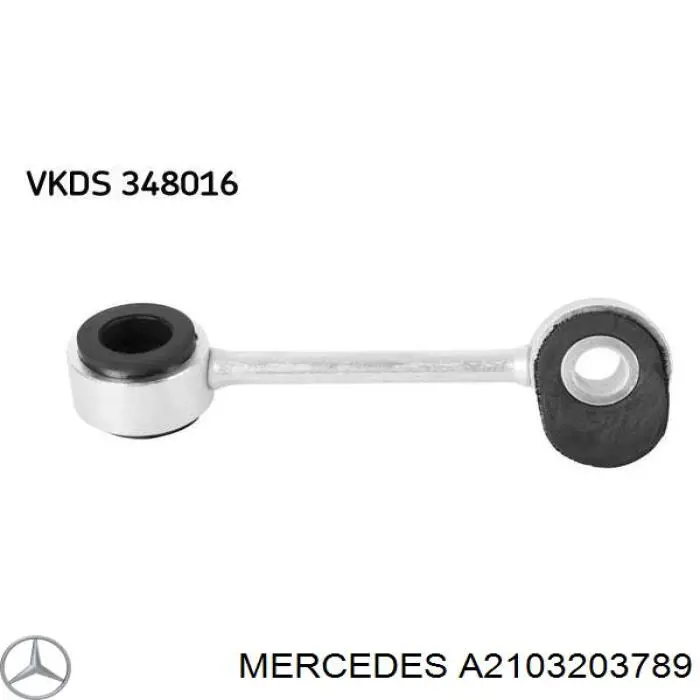 Łącznik stabilizatora przedniego prawy Mercedes A2103203789 cena, od 11,01 USD
