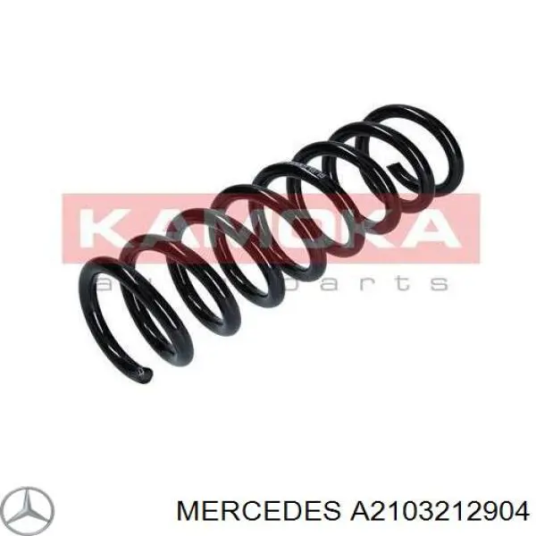 Sprężyna przednia Mercedes A2103212904 cena, od 36,98 USD