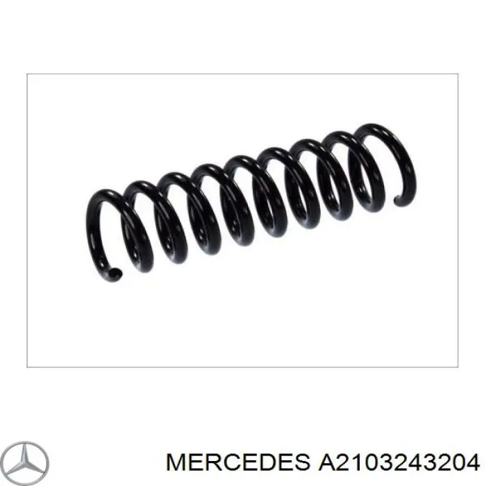 A2103243204 Mercedes Sprężyna tylna