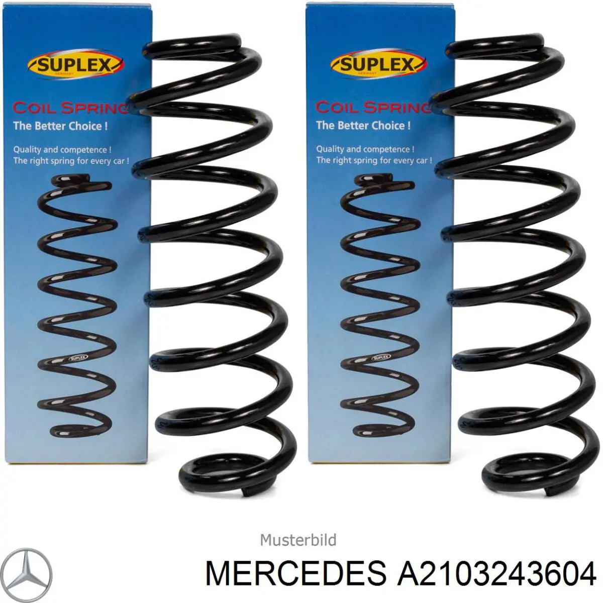 Sprężyna tylna Mercedes A2103243604 cena, od 38,88 USD