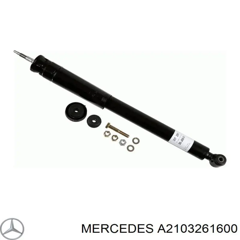 A2103261600 Mercedes Amortyzator tylny