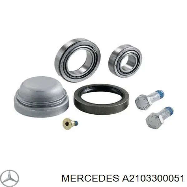 Łożysko piasty przedniej Mercedes A2103300051 cena, od 16,81 USD