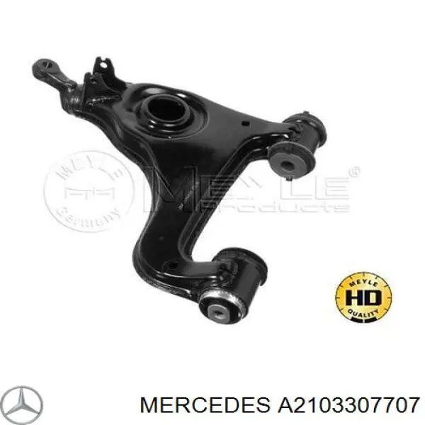A2103307707 Mercedes Wahacz zawieszenia przedniego dolny prawy