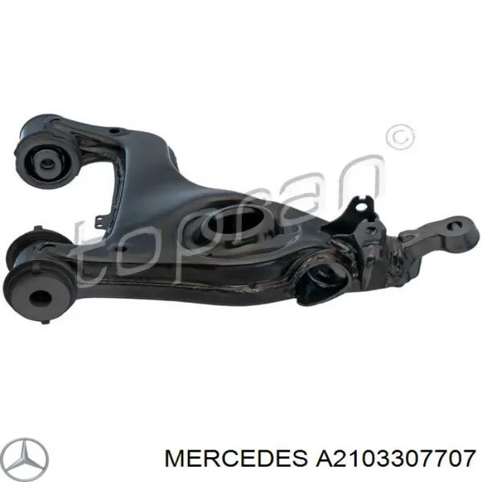 Wahacz zawieszenia przedniego dolny prawy Mercedes A2103307707 cena, od 94,15 USD