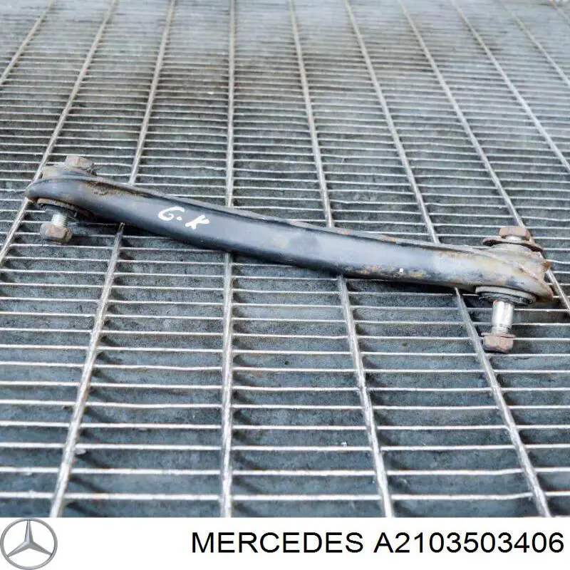 Do koszyka A2103503406 Mercedes Wahacz zawieszenia tylnego górny lewy/prawy