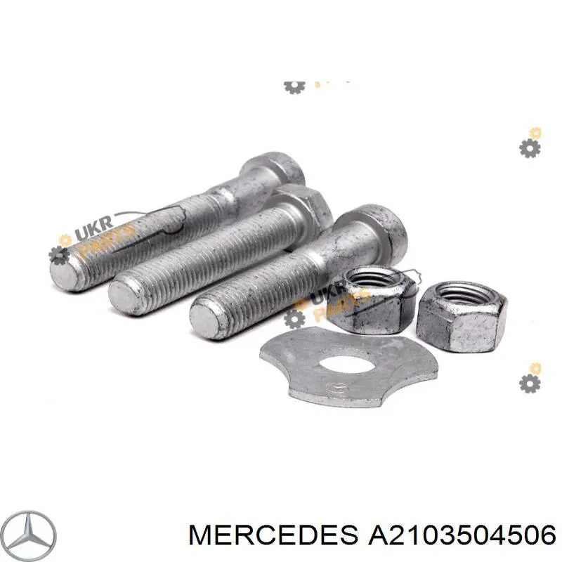 Śruba mocowania  wahacza tylnego górnego zestaw Mercedes A2103504506 cena, od 11,37 USD