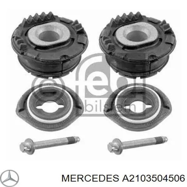 A2103504506 Mercedes Śruba mocowania  wahacza tylnego górnego zestaw