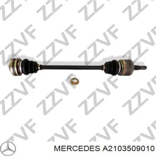 Półoś tylna Mercedes E kombi (S210) (1996 - 2003) cena, od 102,63 USD
