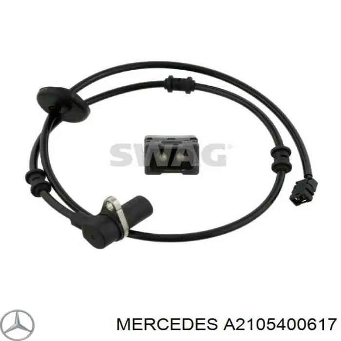 A2105400617 Mercedes czujnik abs tylny lewy