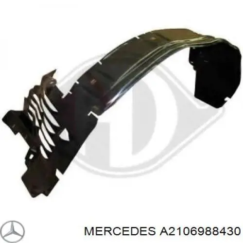 A2106988430 Mercedes Nadkole błotnika przedniego prawe