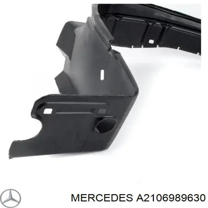 Nadkole błotnika przedniego prawe Mercedes A2106989630 cena, od 26,75 USD