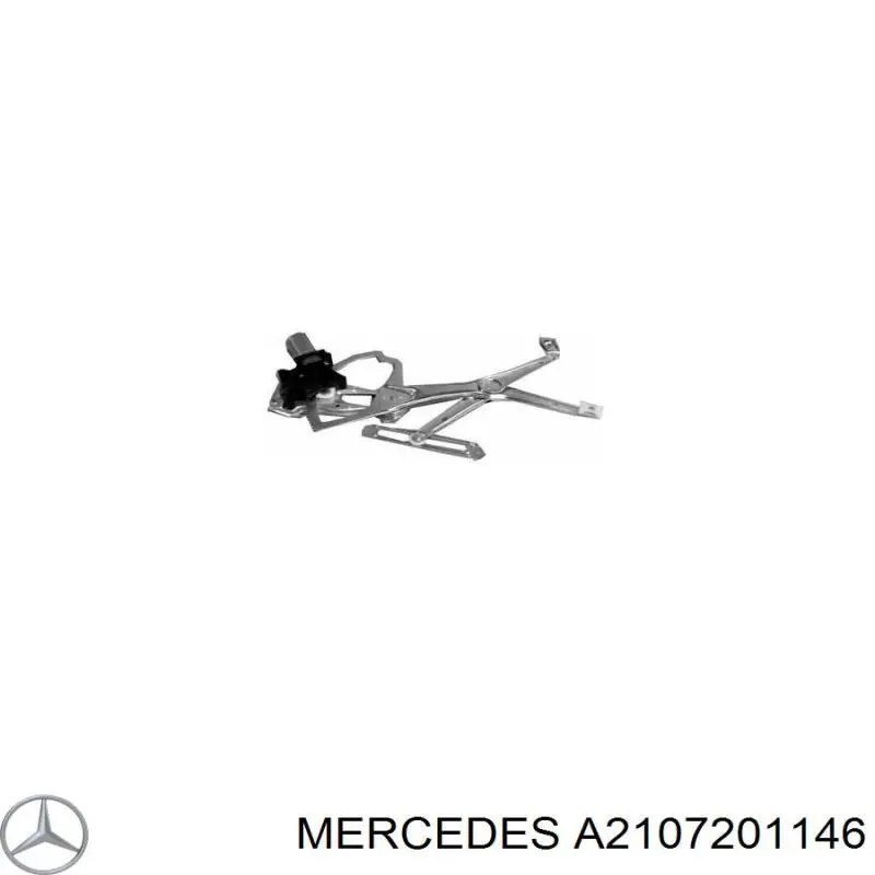 Mechanizm podnoszenia szyby drzwi przednich lewych Mercedes A2107201146 cena, od 51,78 USD