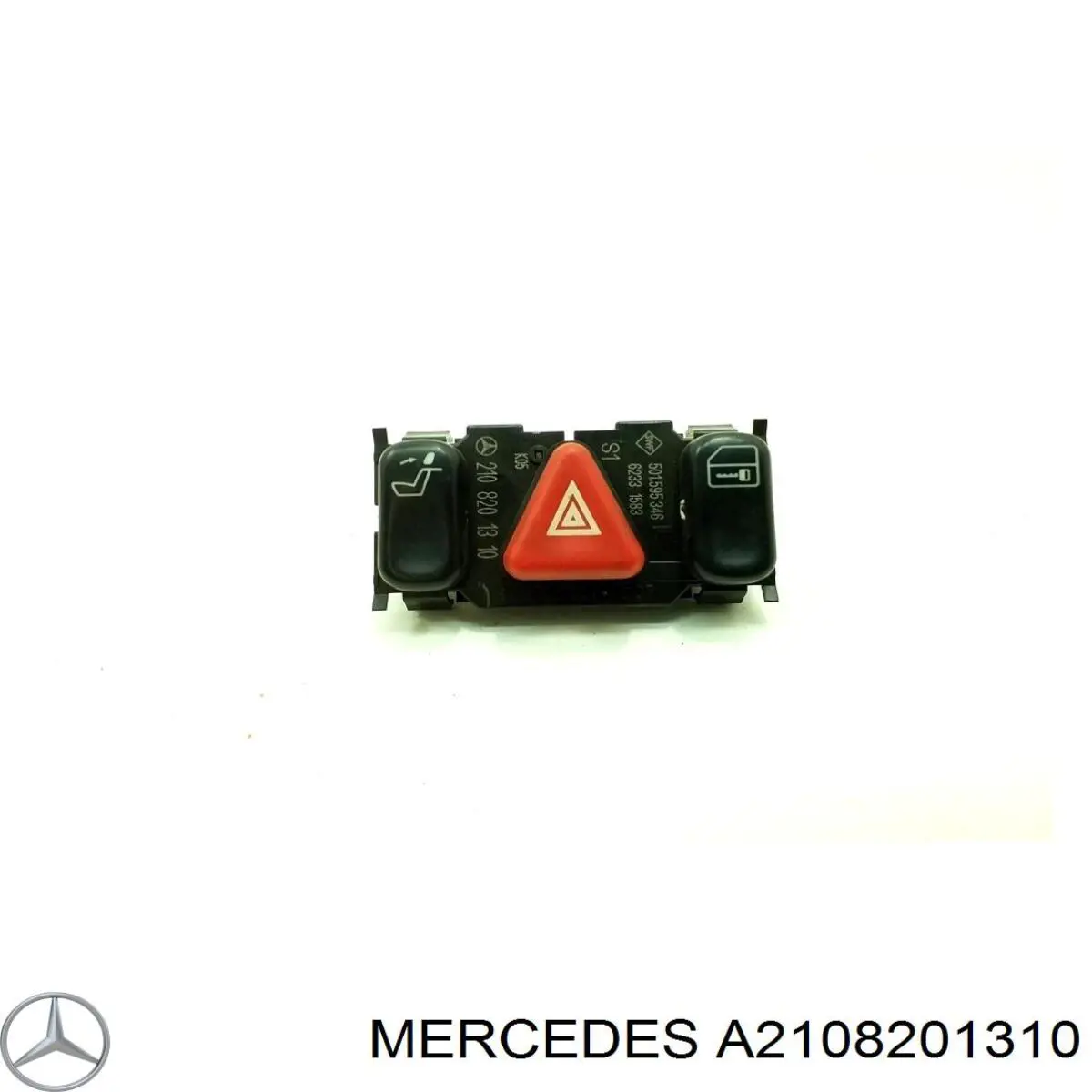 Do koszyka Przycisk włączania światła awaryjnego Mercedes E  S210