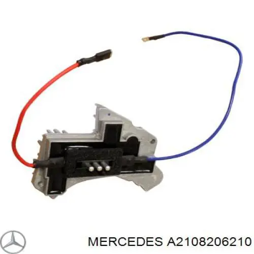Rezystor wentylatora nagrzewnicy (ogrzewacza kabiny) Mercedes A2108206210 cena, od 51,34 USD