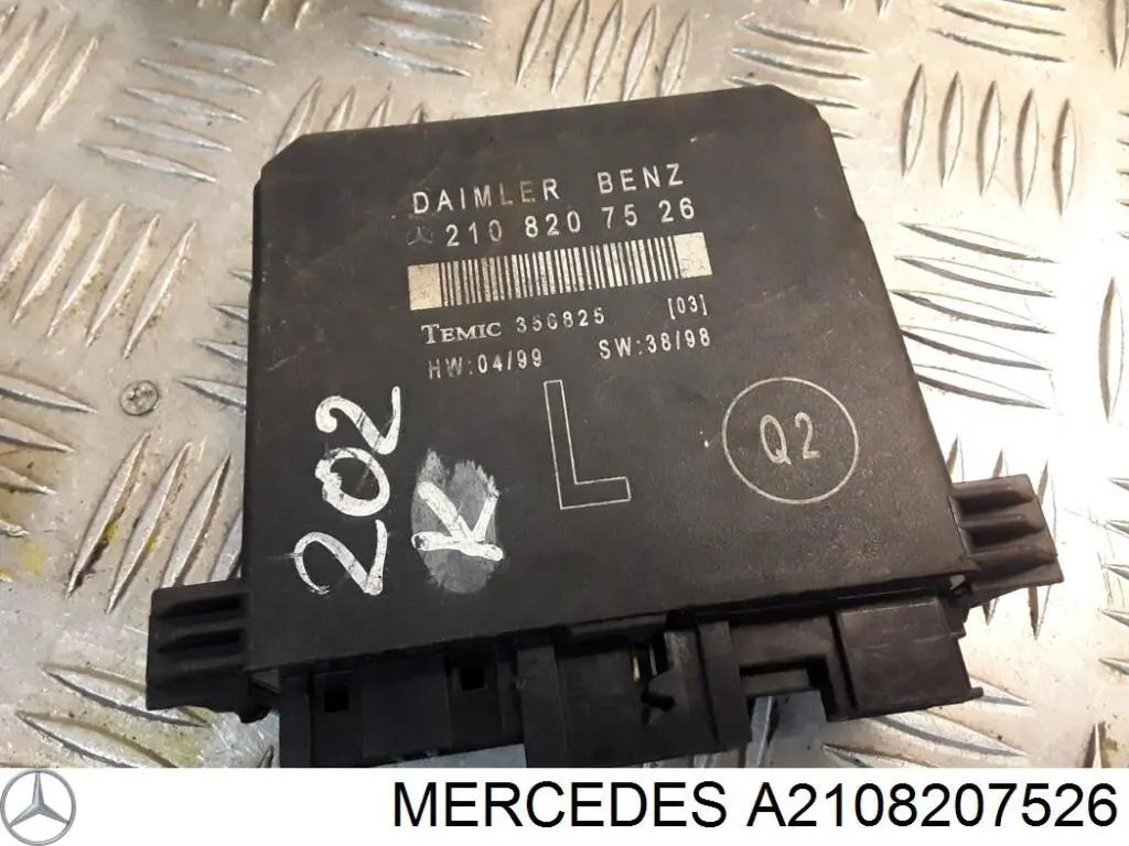Blok komfortu przednich drzwi Mercedes A2108207526 cena, od 37,46 USD