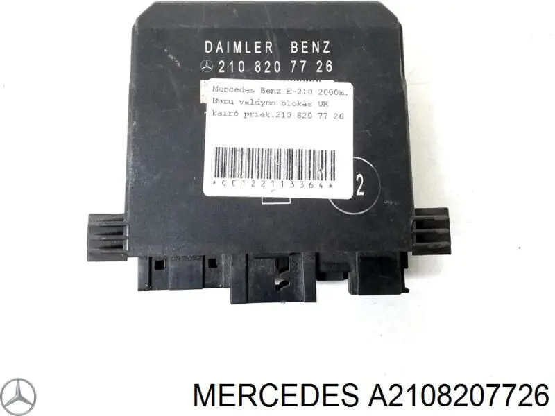 Blok komfortu przednich drzwi Mercedes A2108207726 cena, od 37,46 USD