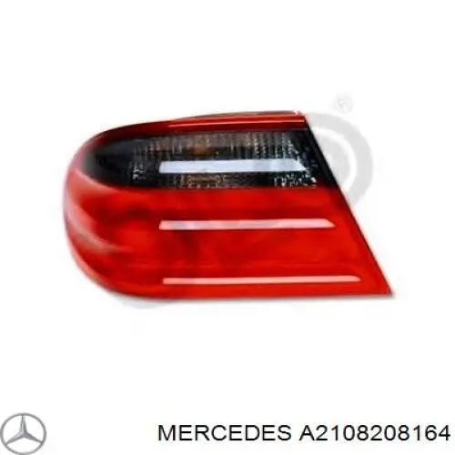 A2108208164 Mercedes Lampa zespolona tylna lewa zewnętrzna