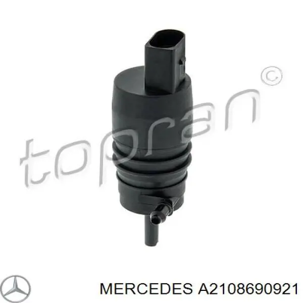 Pompka spryskiwacza szyby przedniej A2108690921 Mercedes